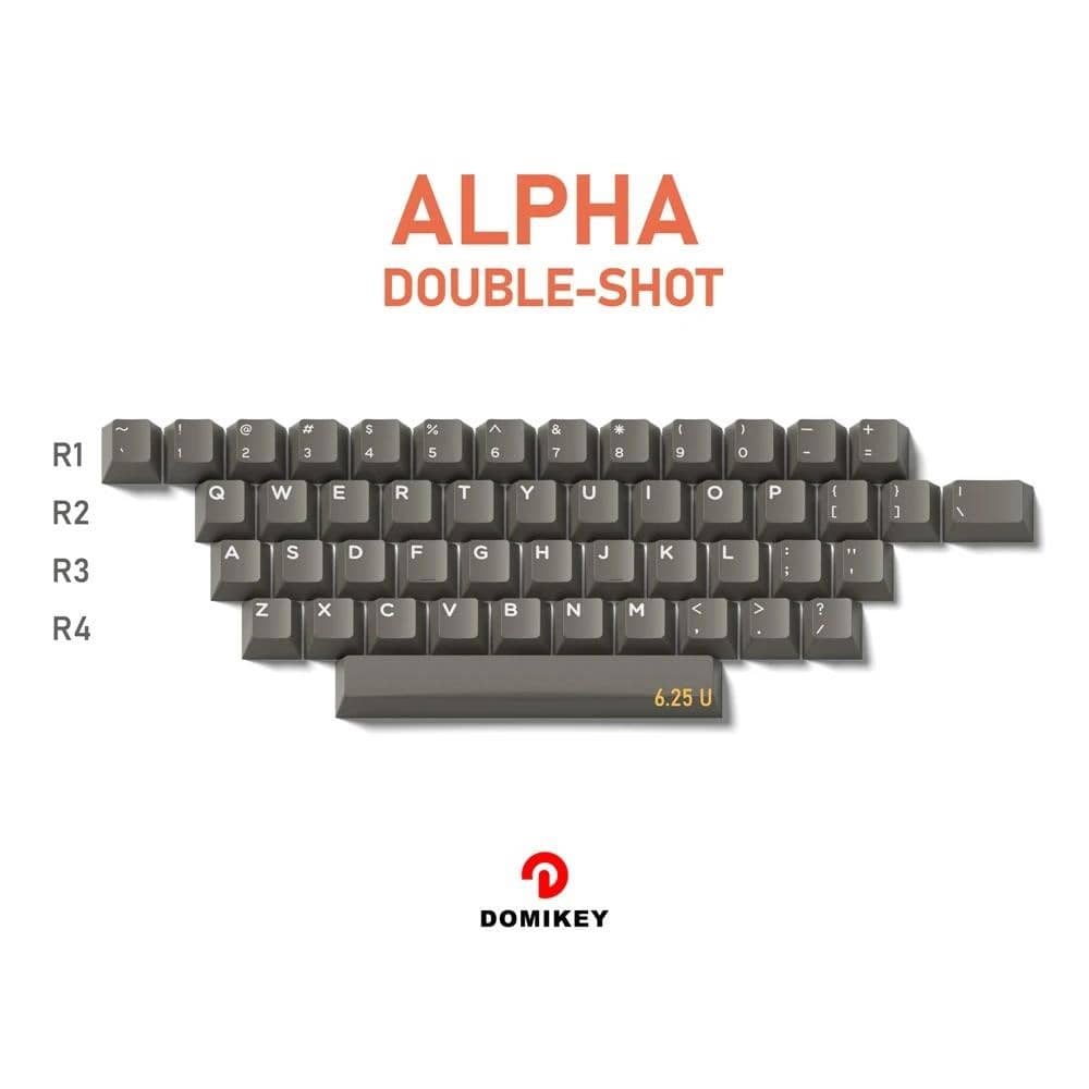 Xd64 Keyboard Domikey Cherry Profile abs doubleshot keycap Classic Dolch pentru mx ...